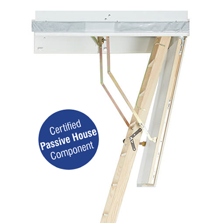 Designo: the Passive House certified loft ladder